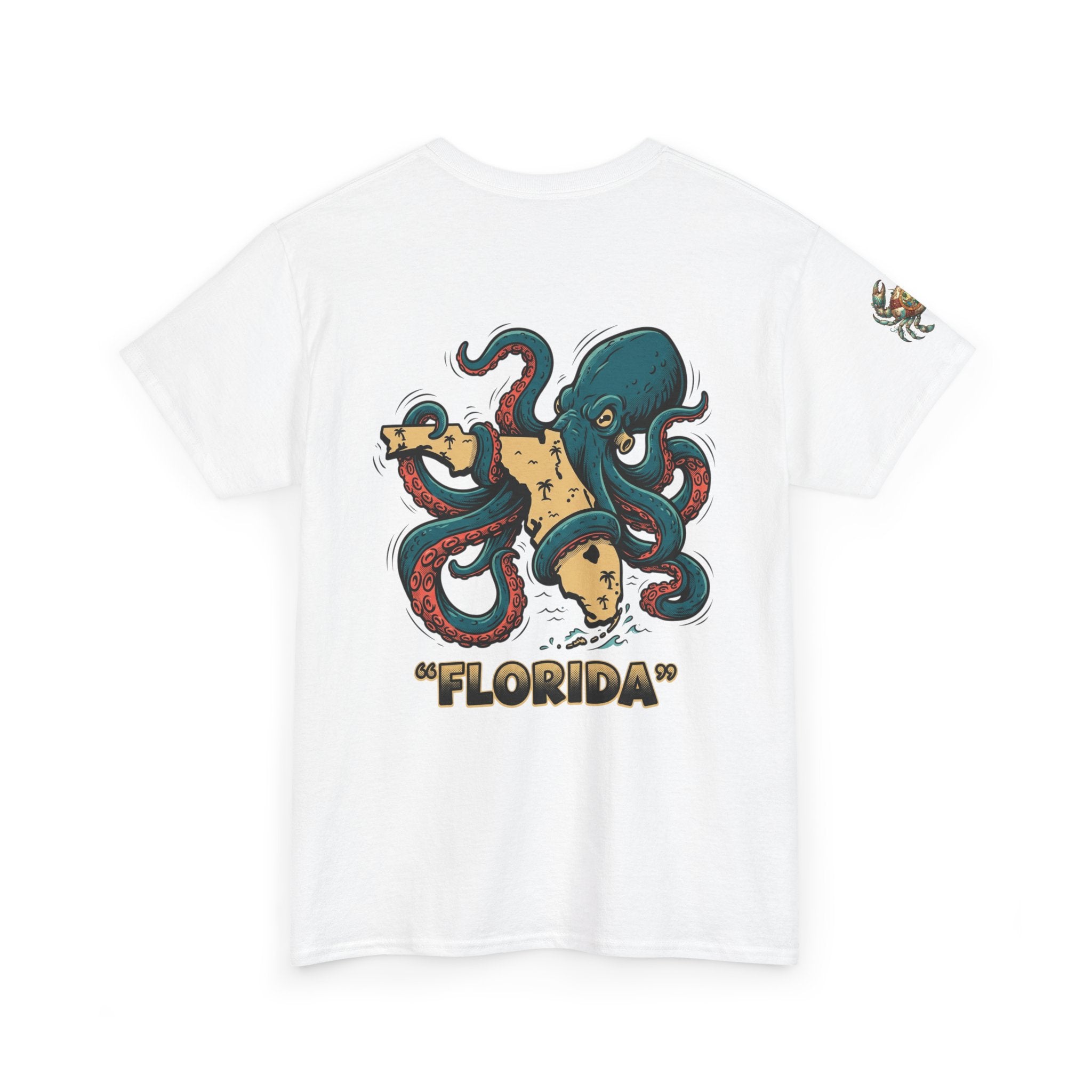 Florida Octopus Pizza Tee — "Good Day" Graphic T-Shirt