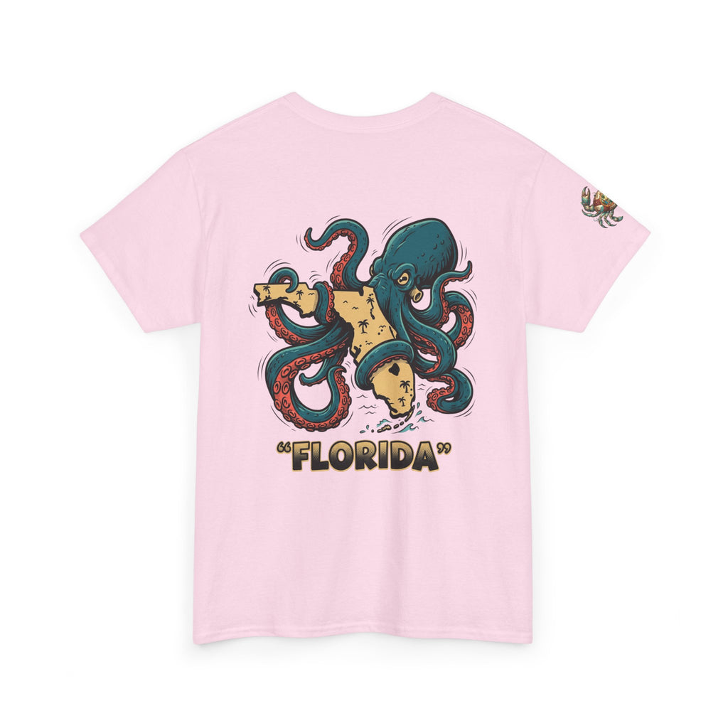 Florida Octopus Pizza Tee — "Good Day" Graphic T-Shirt