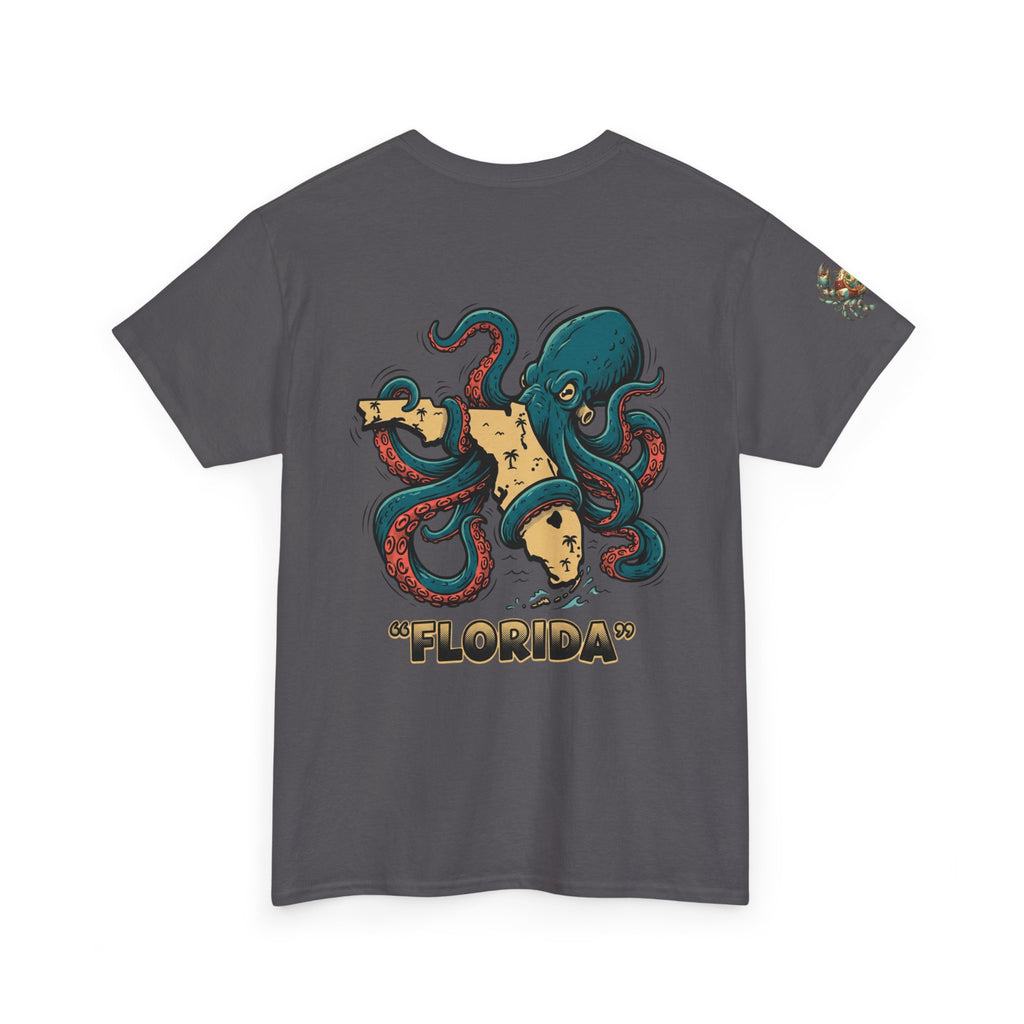 Florida Octopus Pizza Tee — "Good Day" Graphic T-Shirt