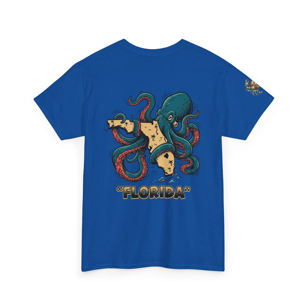 Florida Octopus Pizza Tee — "Good Day" Graphic T-Shirt