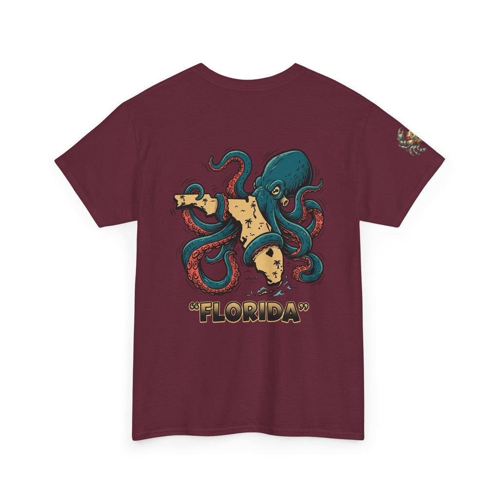 Florida Octopus Pizza Tee — "Good Day" Graphic T-Shirt