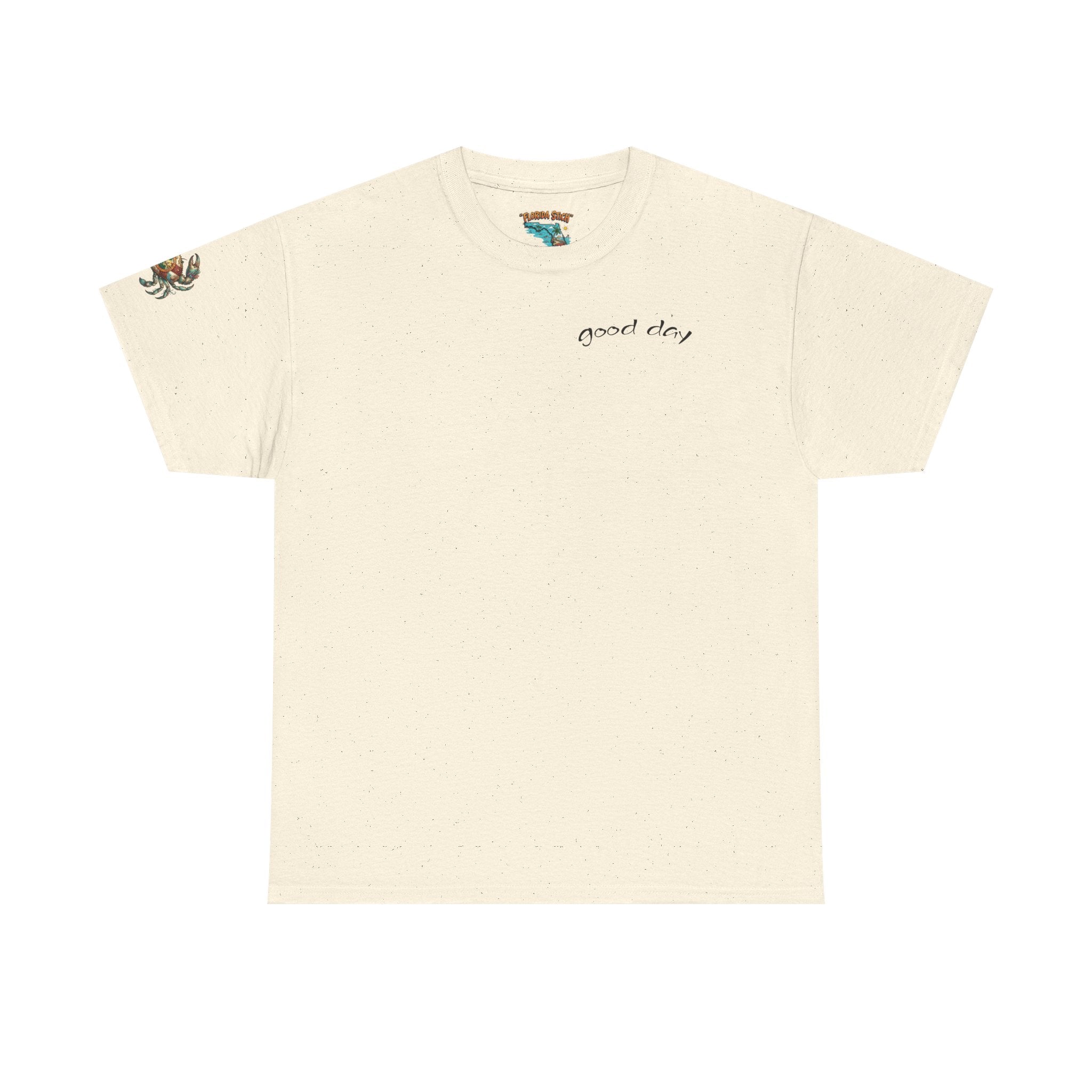 Florida Octopus Pizza Tee — "Good Day" Graphic T-Shirt