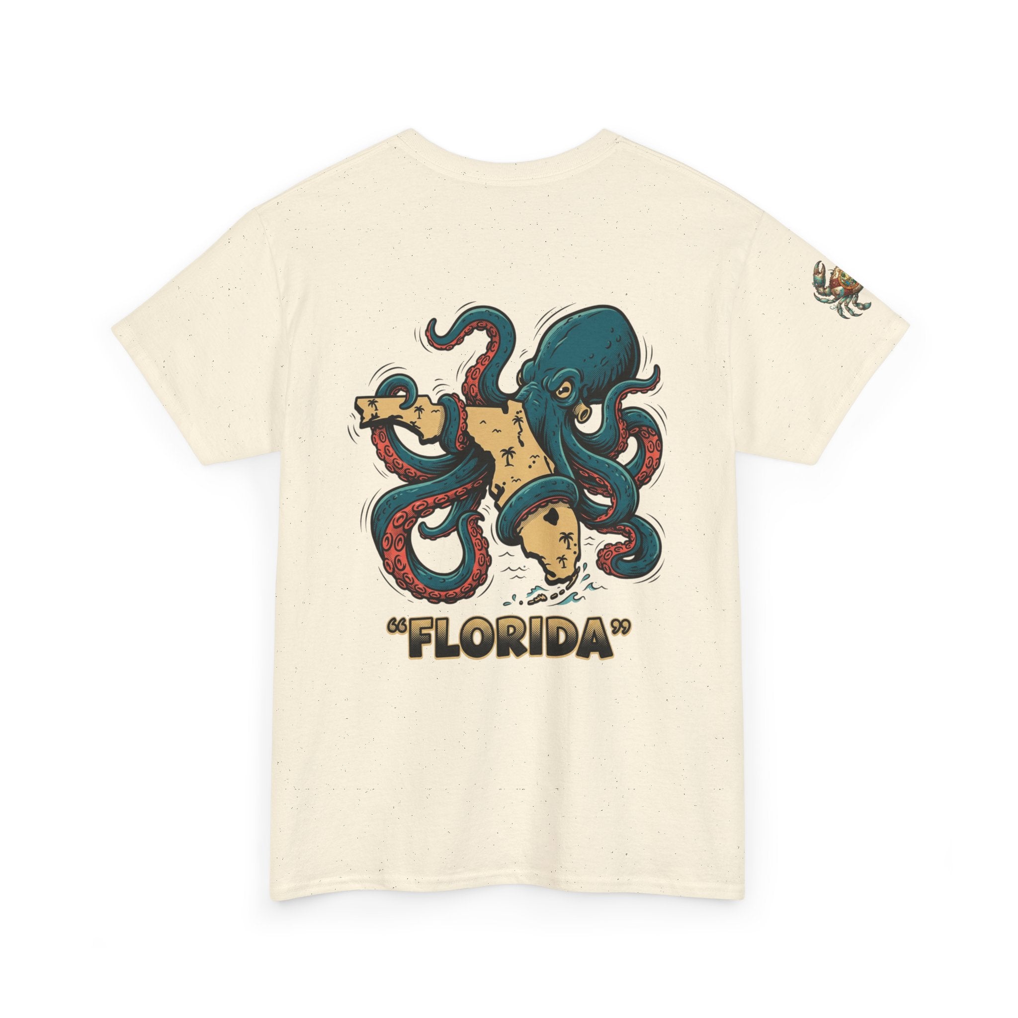 Florida Octopus Pizza Tee — "Good Day" Graphic T-Shirt