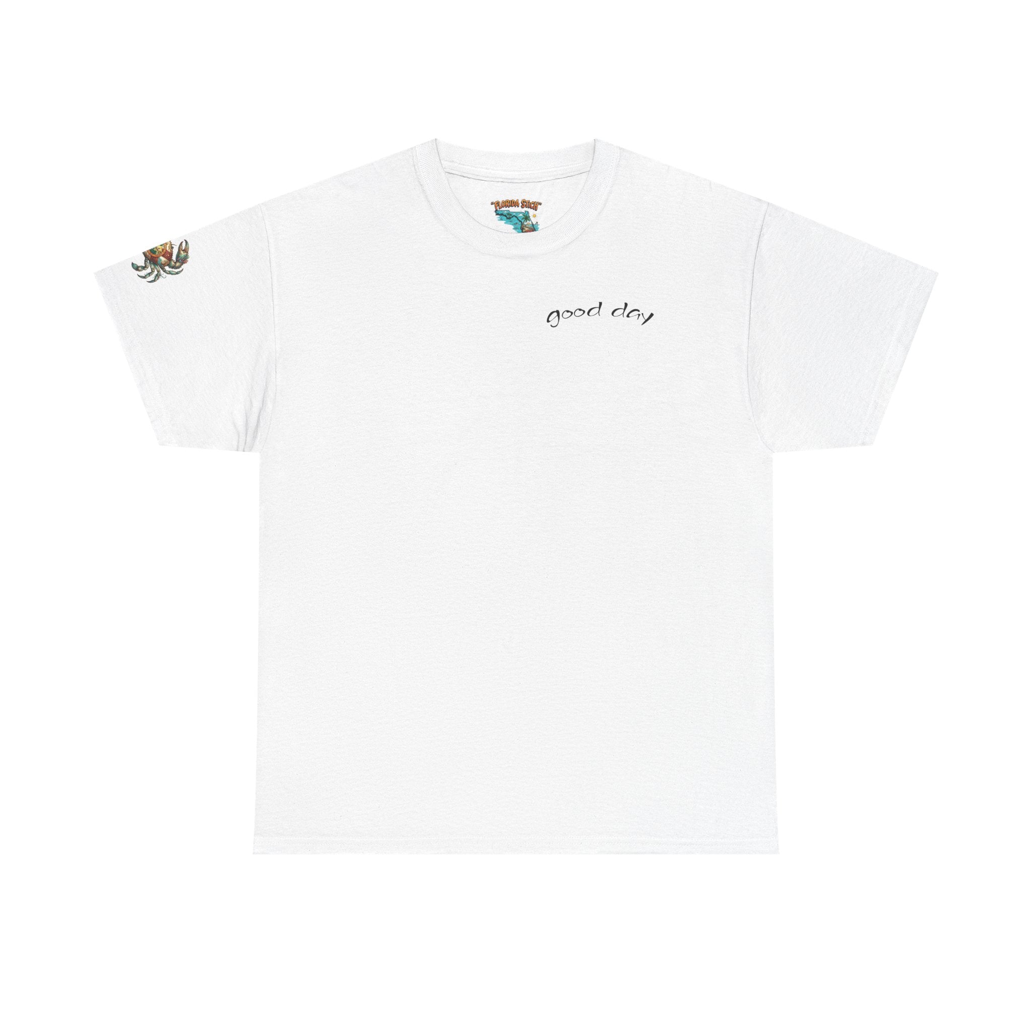 Florida Octopus Pizza Tee — "Good Day" Graphic T-Shirt
