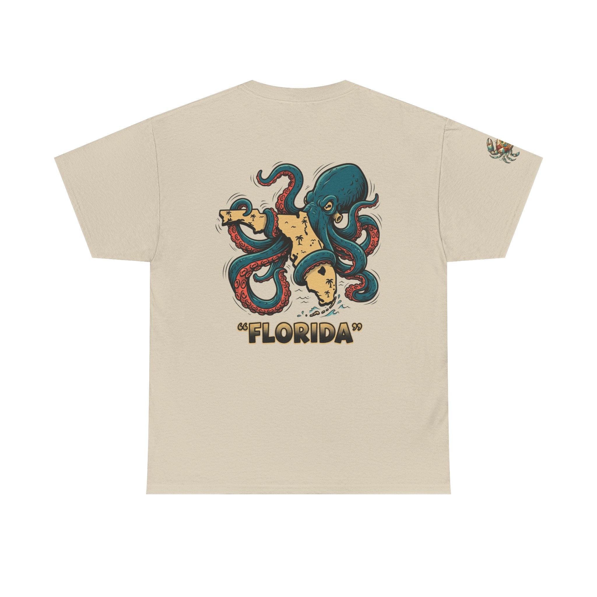 Florida Octopus Pizza Tee — "Good Day" Graphic T-Shirt