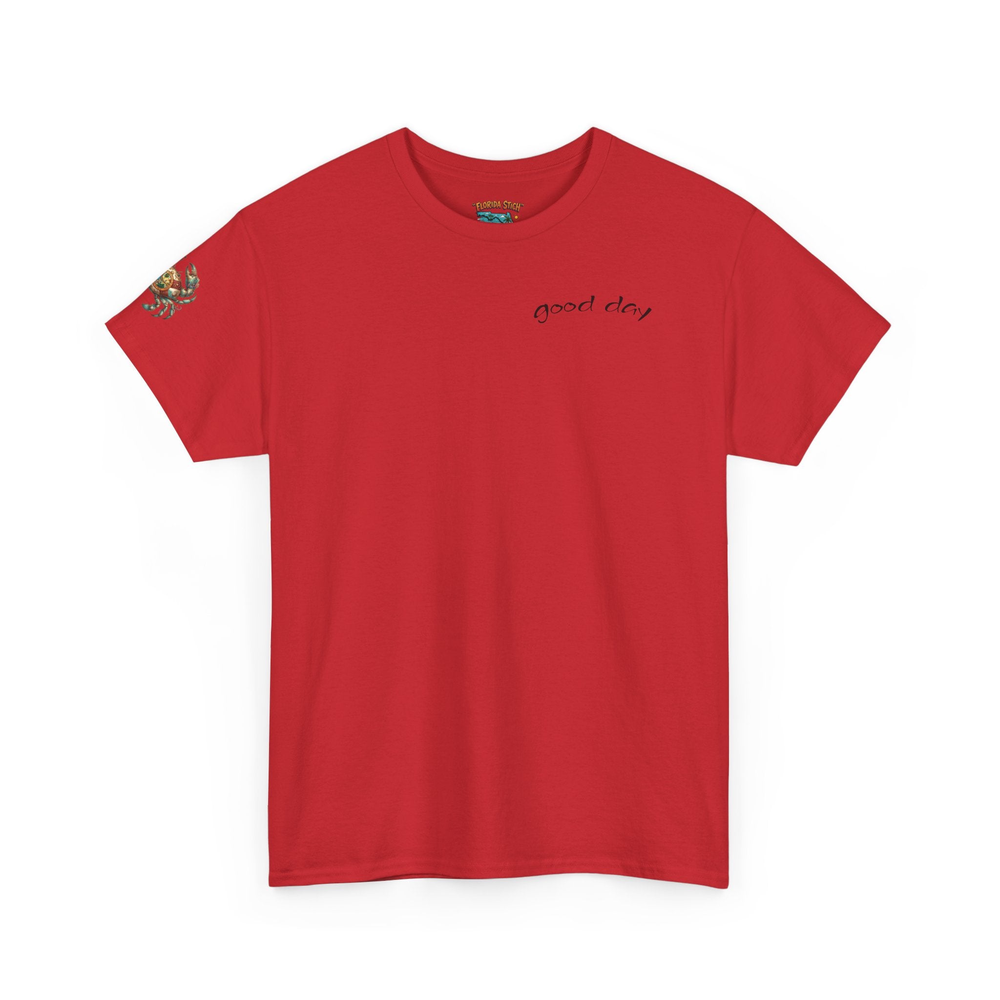Florida Octopus Pizza Tee — "Good Day" Graphic T-Shirt