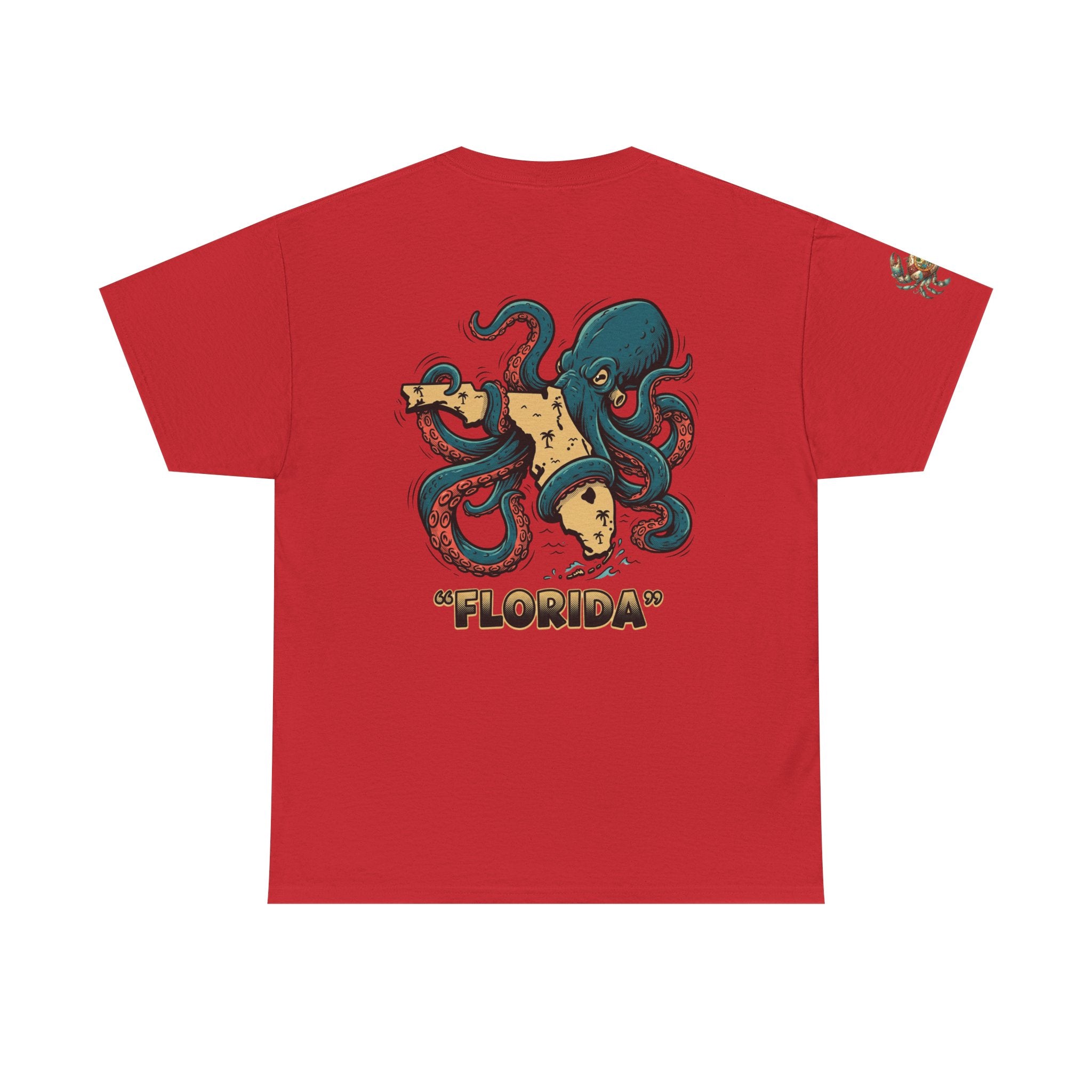 Florida Octopus Pizza Tee — "Good Day" Graphic T-Shirt