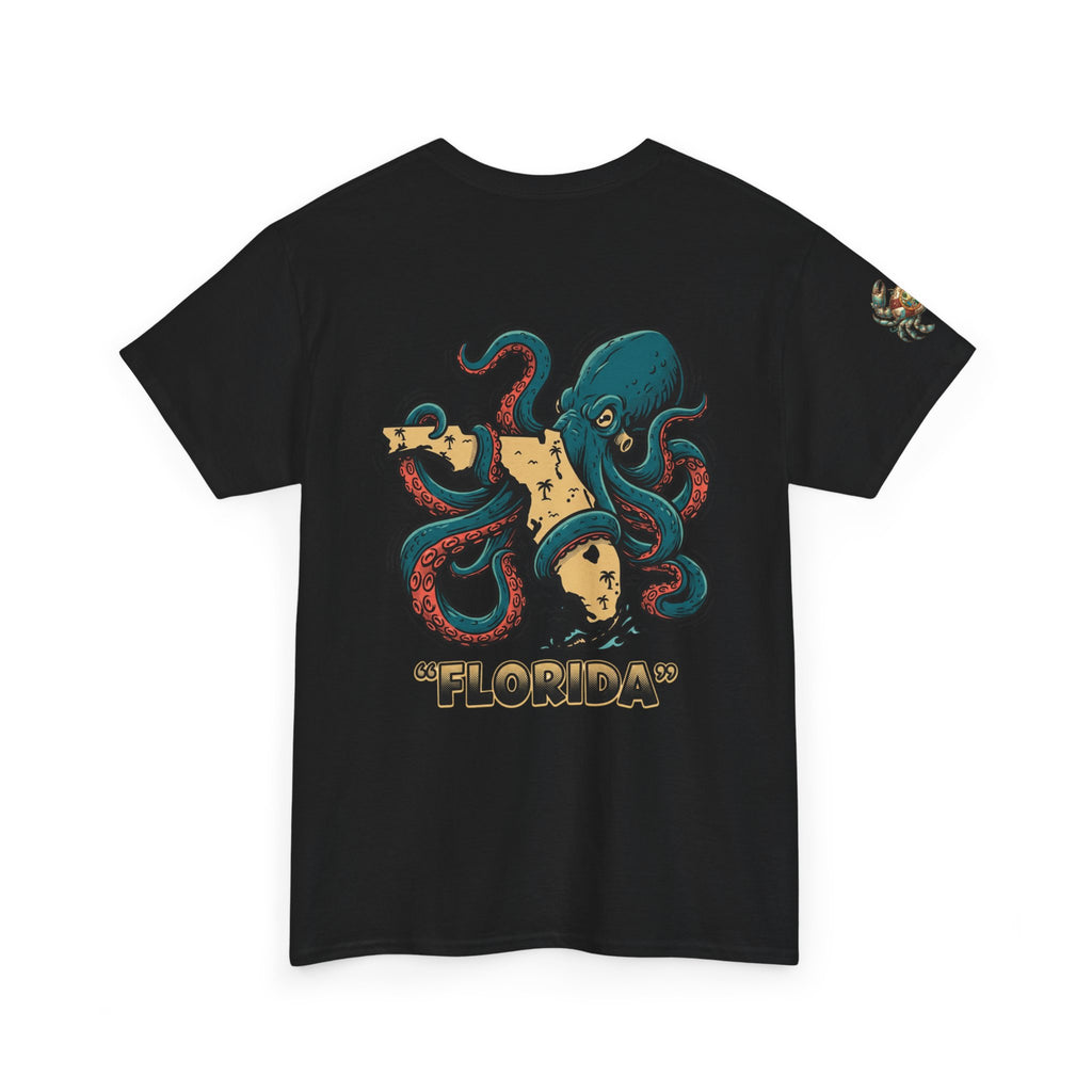 Florida Octopus Pizza Tee — "Good Day" Graphic T-Shirt