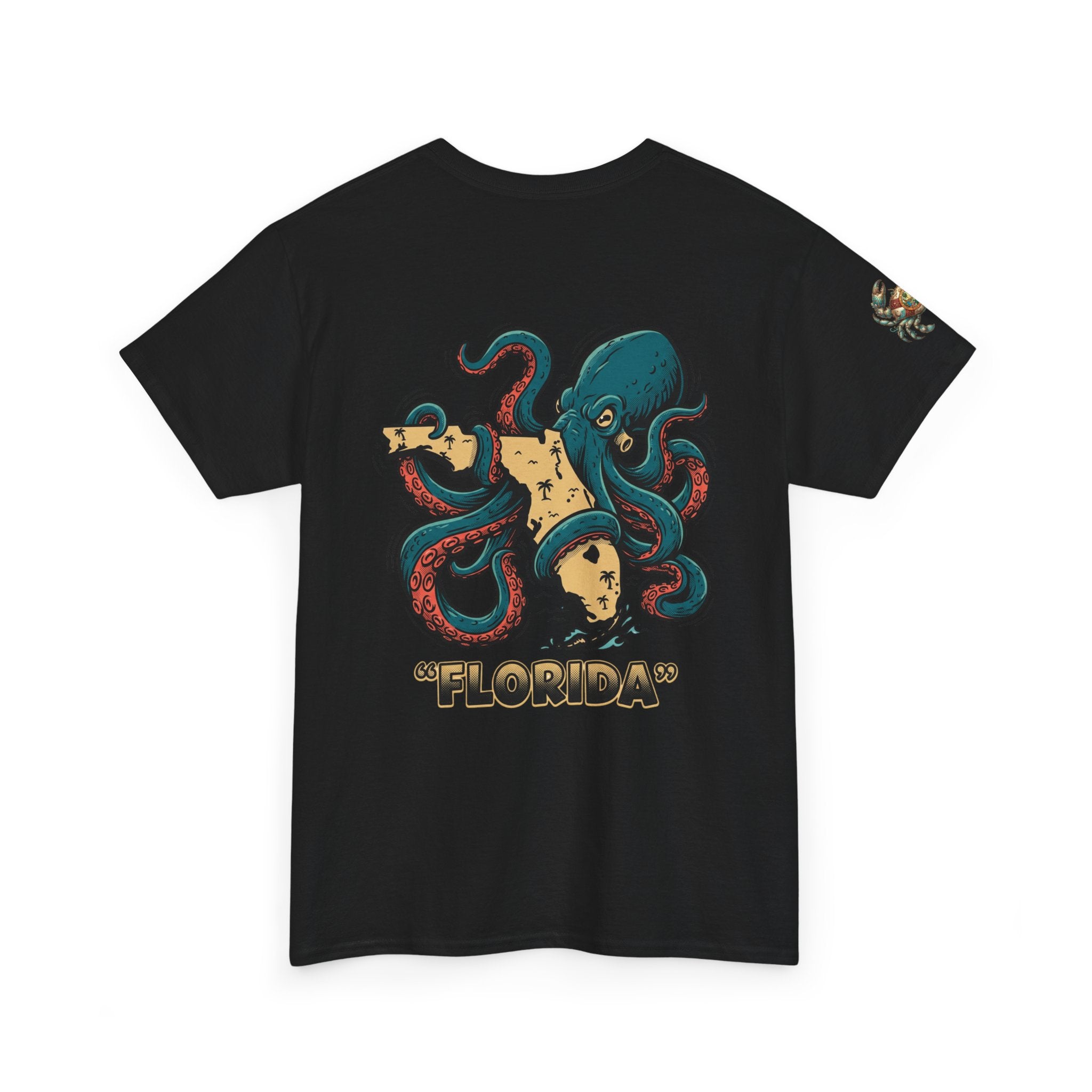 Florida Octopus Pizza Tee — "Good Day" Graphic T-Shirt