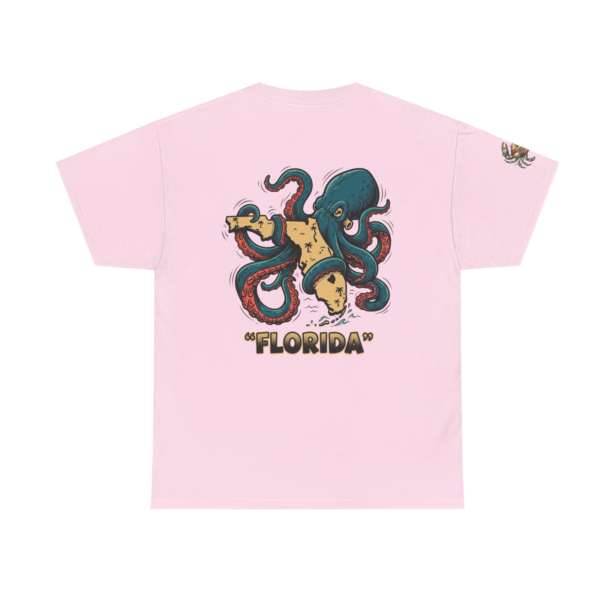 Florida Octopus Pizza Tee — "Good Day" Graphic T-Shirt