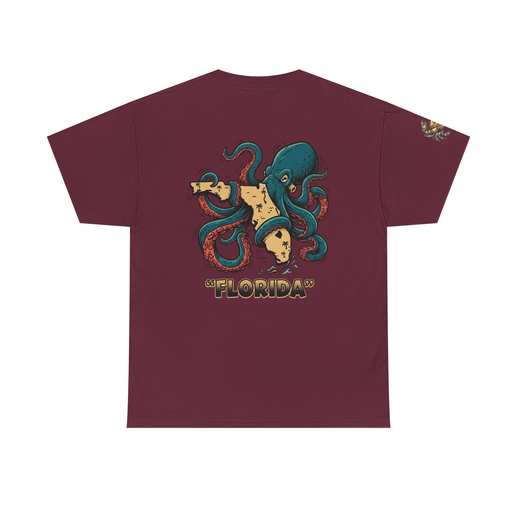 Florida Octopus Pizza Tee — "Good Day" Graphic T-Shirt