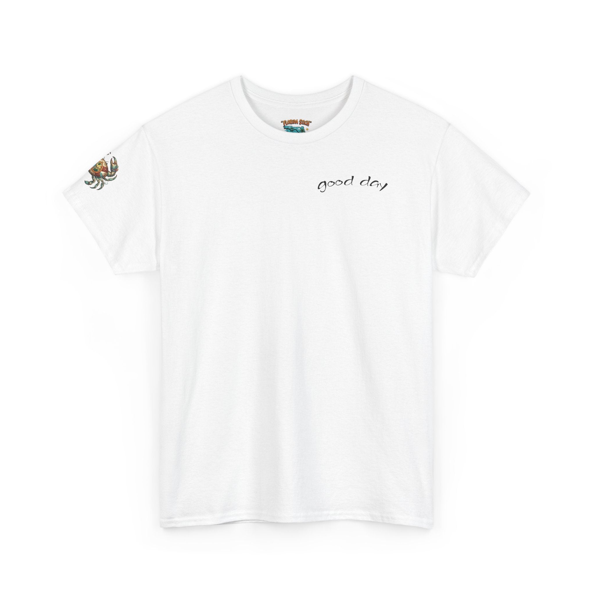 Florida Octopus Pizza Tee — "Good Day" Graphic T-Shirt