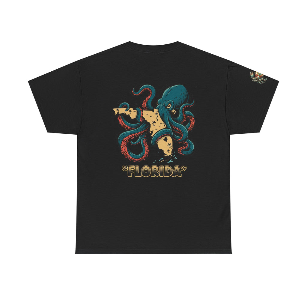 Florida Octopus Pizza Tee — "Good Day" Graphic T-Shirt
