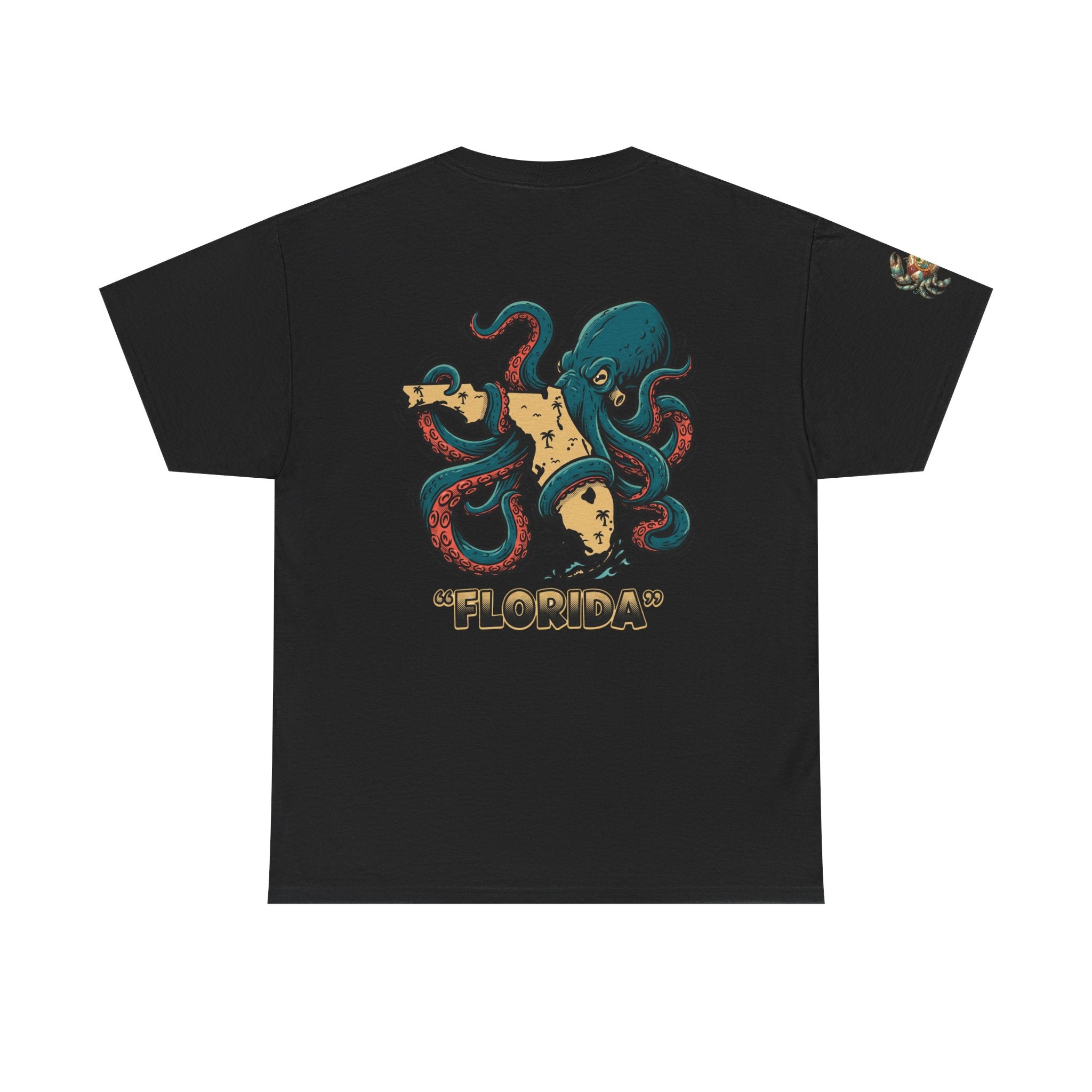 Florida Octopus Pizza Tee — "Good Day" Graphic T-Shirt
