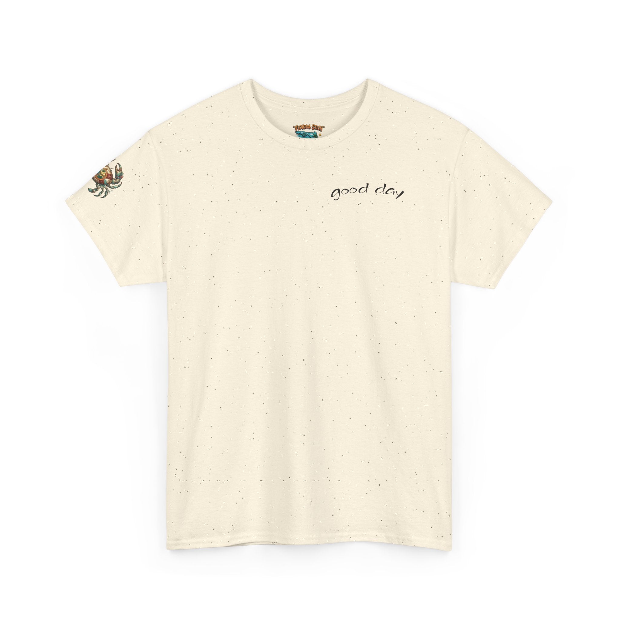 Florida Octopus Pizza Tee — "Good Day" Graphic T-Shirt