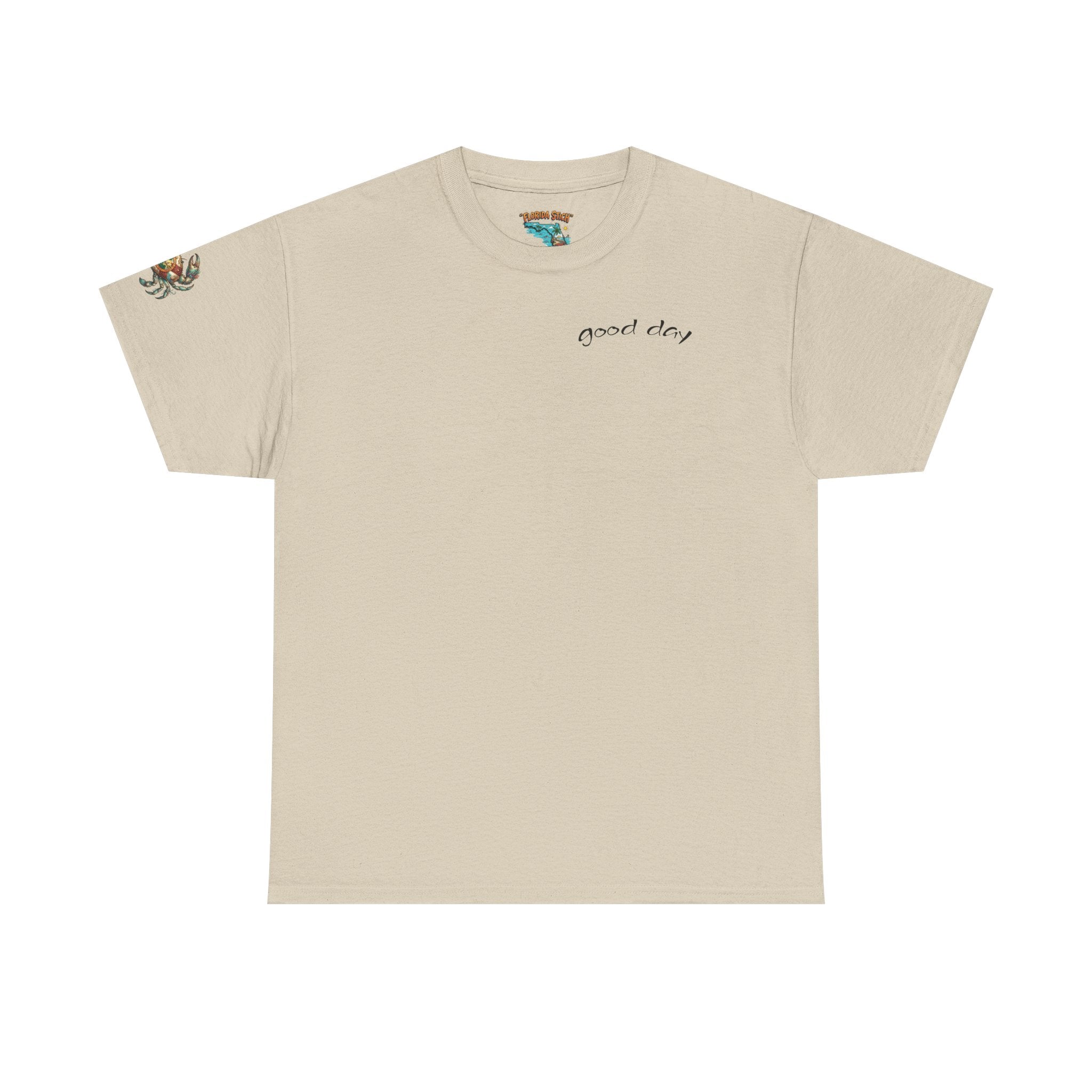 Florida Octopus Pizza Tee — "Good Day" Graphic T-Shirt
