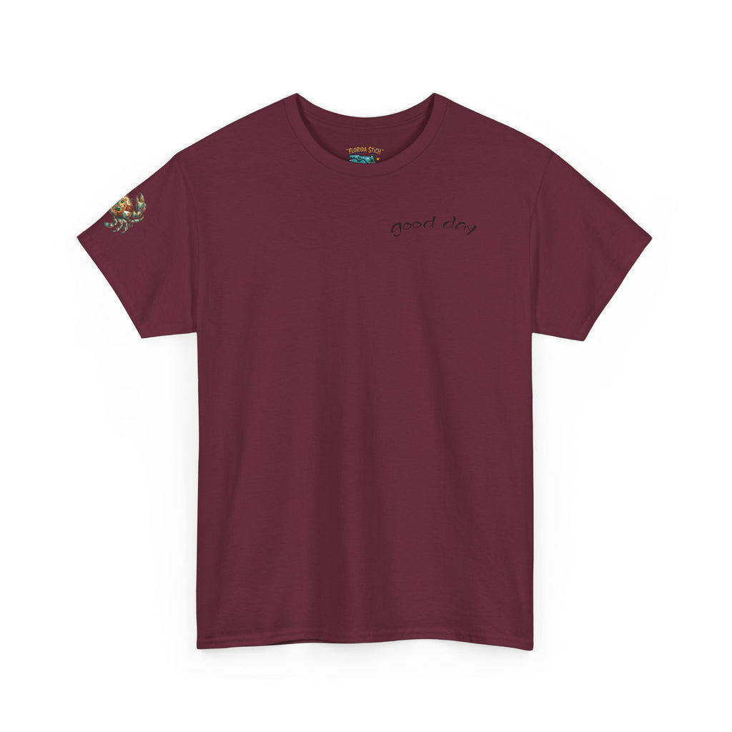 Florida Octopus Pizza Tee — "Good Day" Graphic T-Shirt