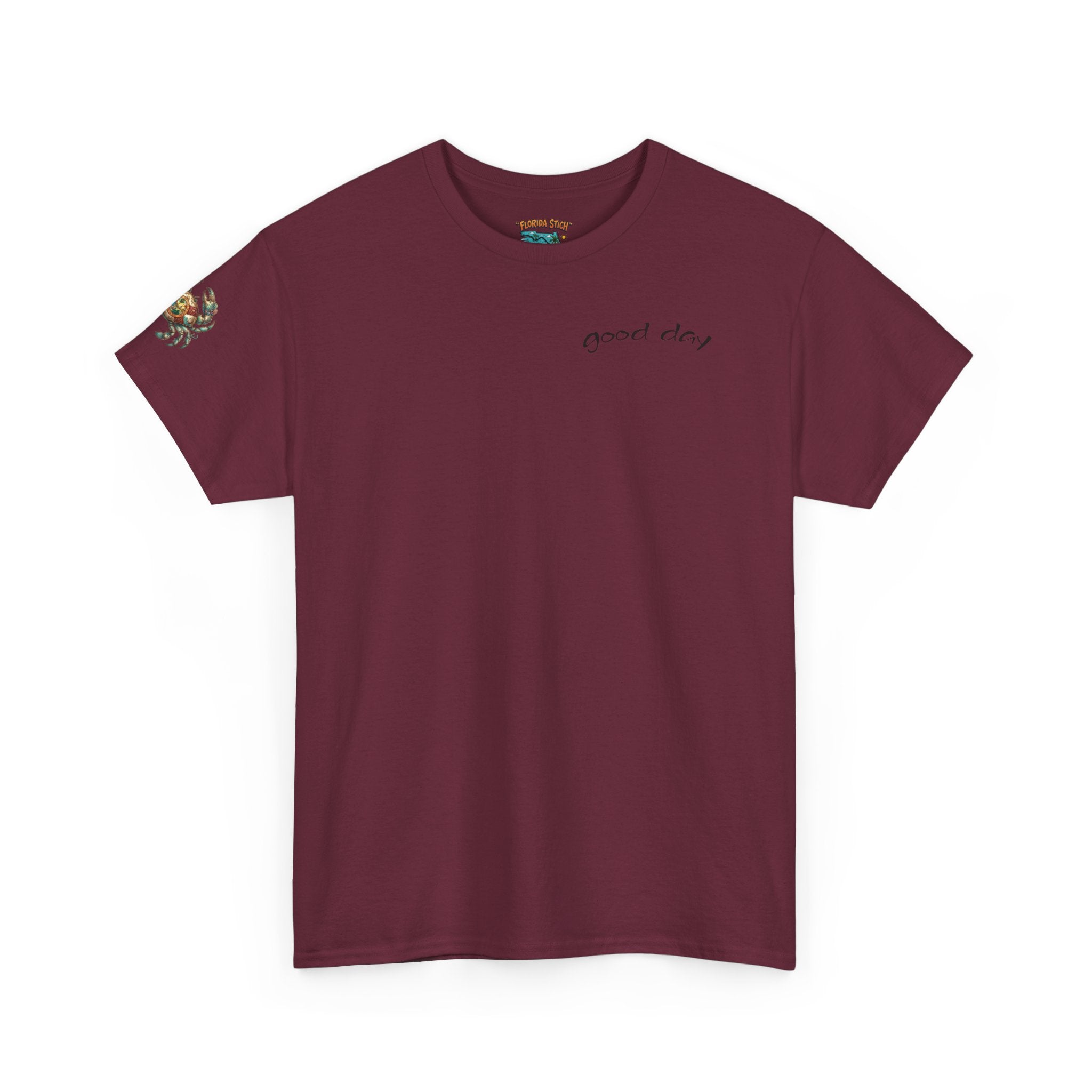Florida Octopus Pizza Tee — "Good Day" Graphic T-Shirt