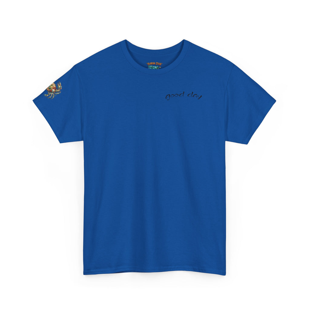 Florida Octopus Pizza Tee — "Good Day" Graphic T-Shirt