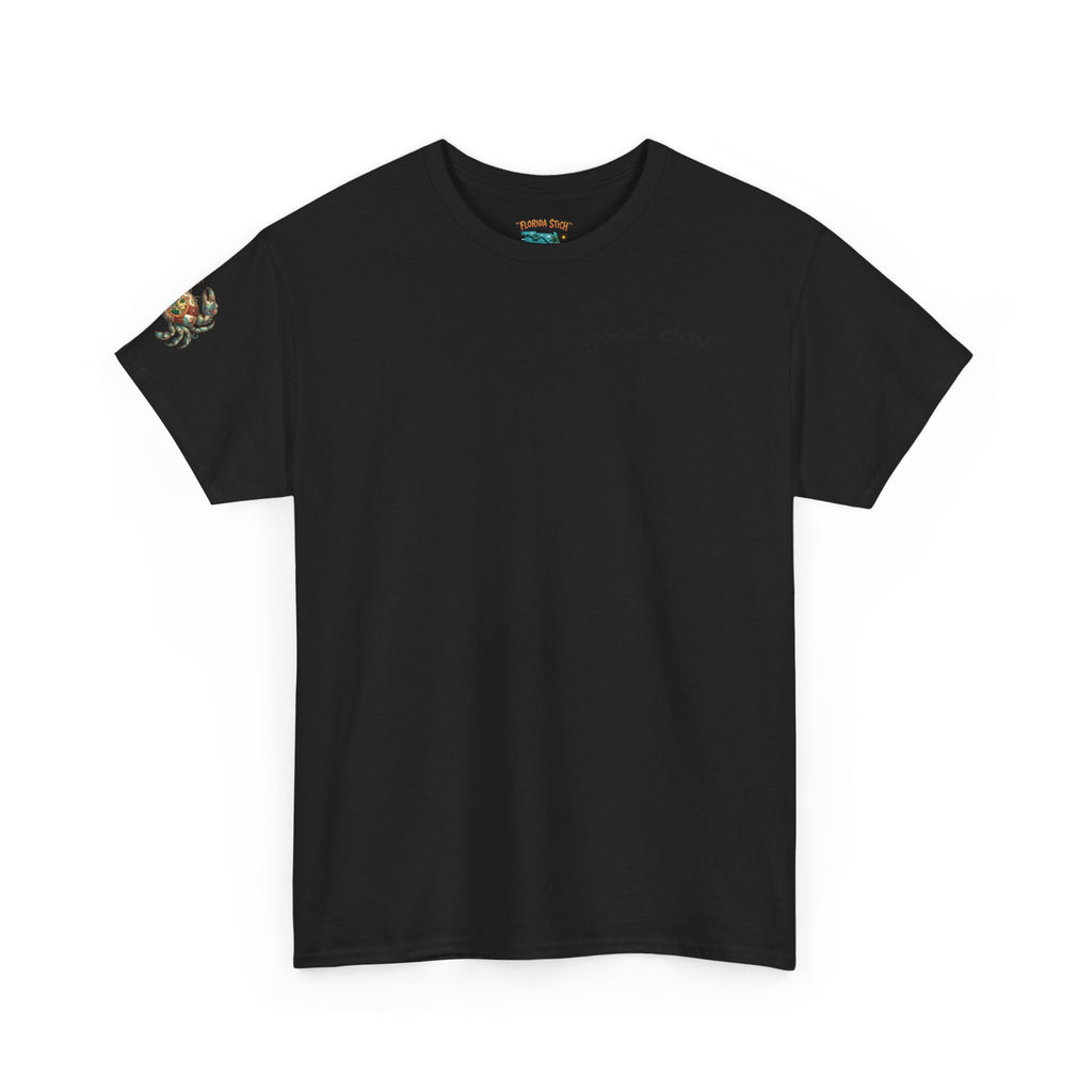 Florida Octopus Pizza Tee — "Good Day" Graphic T-Shirt