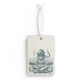 Diver Meditator Car Air Freshener — Nautical Zen Aromatic Décor