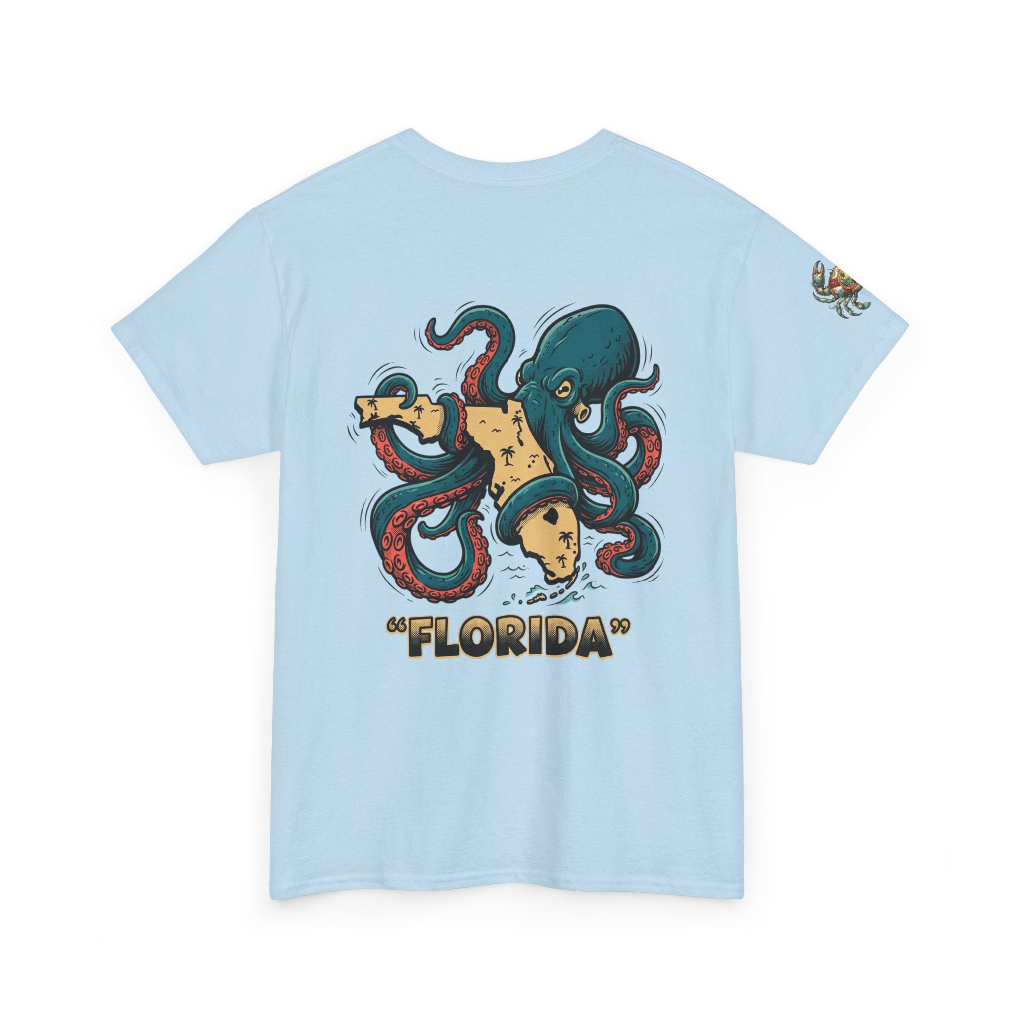 Florida Octopus Pizza Tee — "Good Day" Graphic T-Shirt