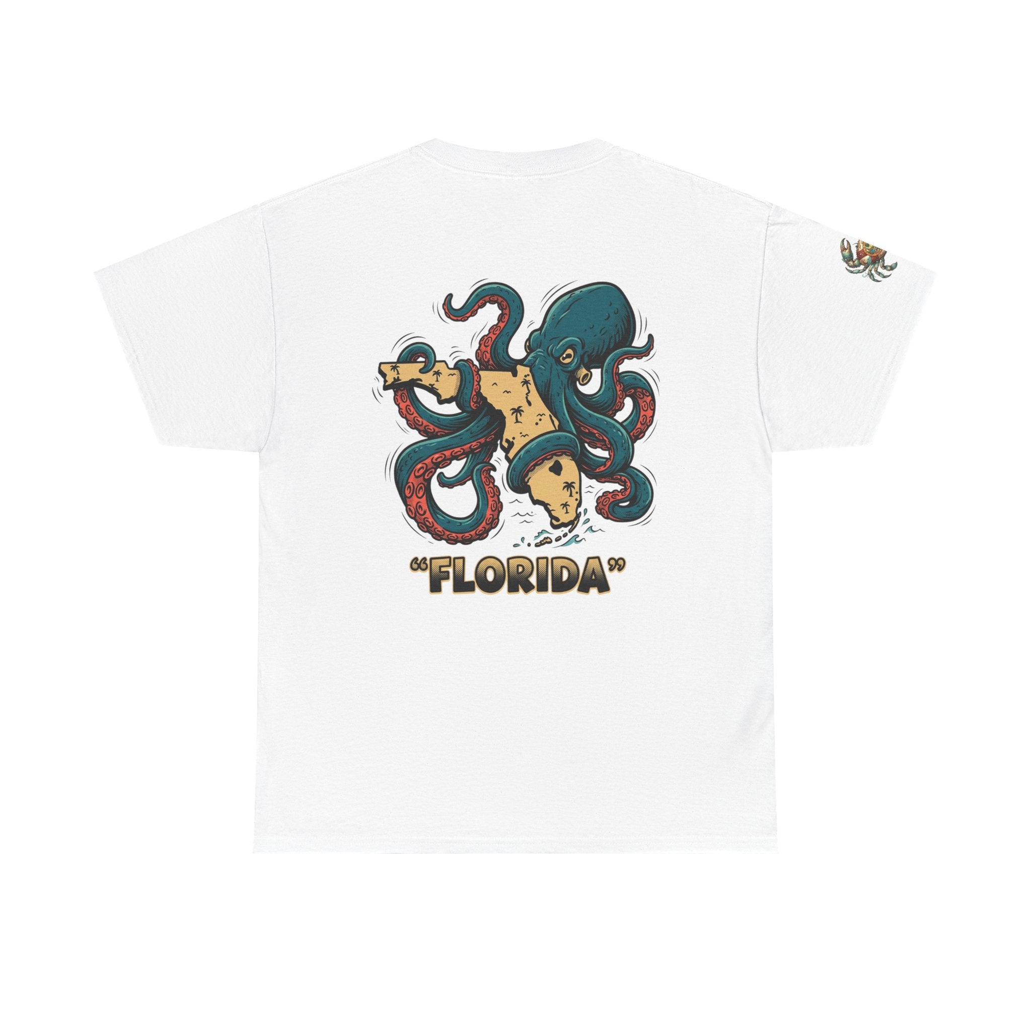 Florida Octopus Pizza Tee — "Good Day" Graphic T-Shirt