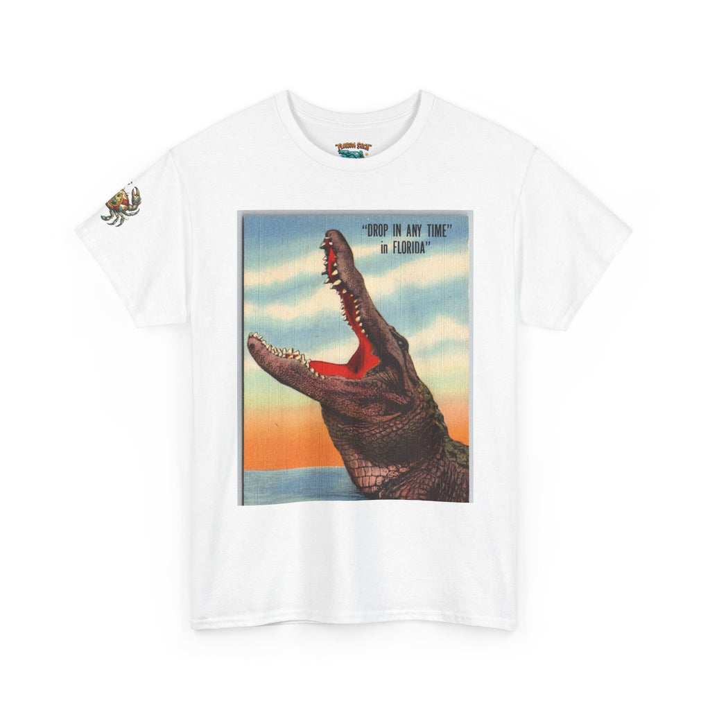 Alligator Sunset Tee — "Gonna Be Like This Forever" Graphic T-Shirt