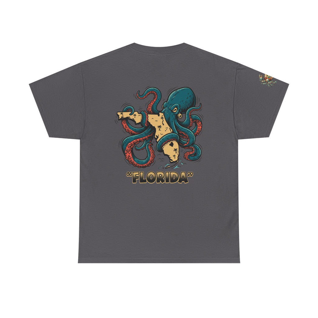 Florida Octopus Pizza Tee — "Good Day" Graphic T-Shirt