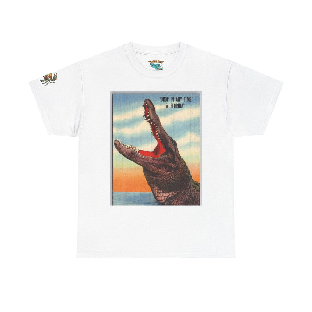 Alligator Sunset Tee — "Gonna Be Like This Forever" Graphic T-Shirt
