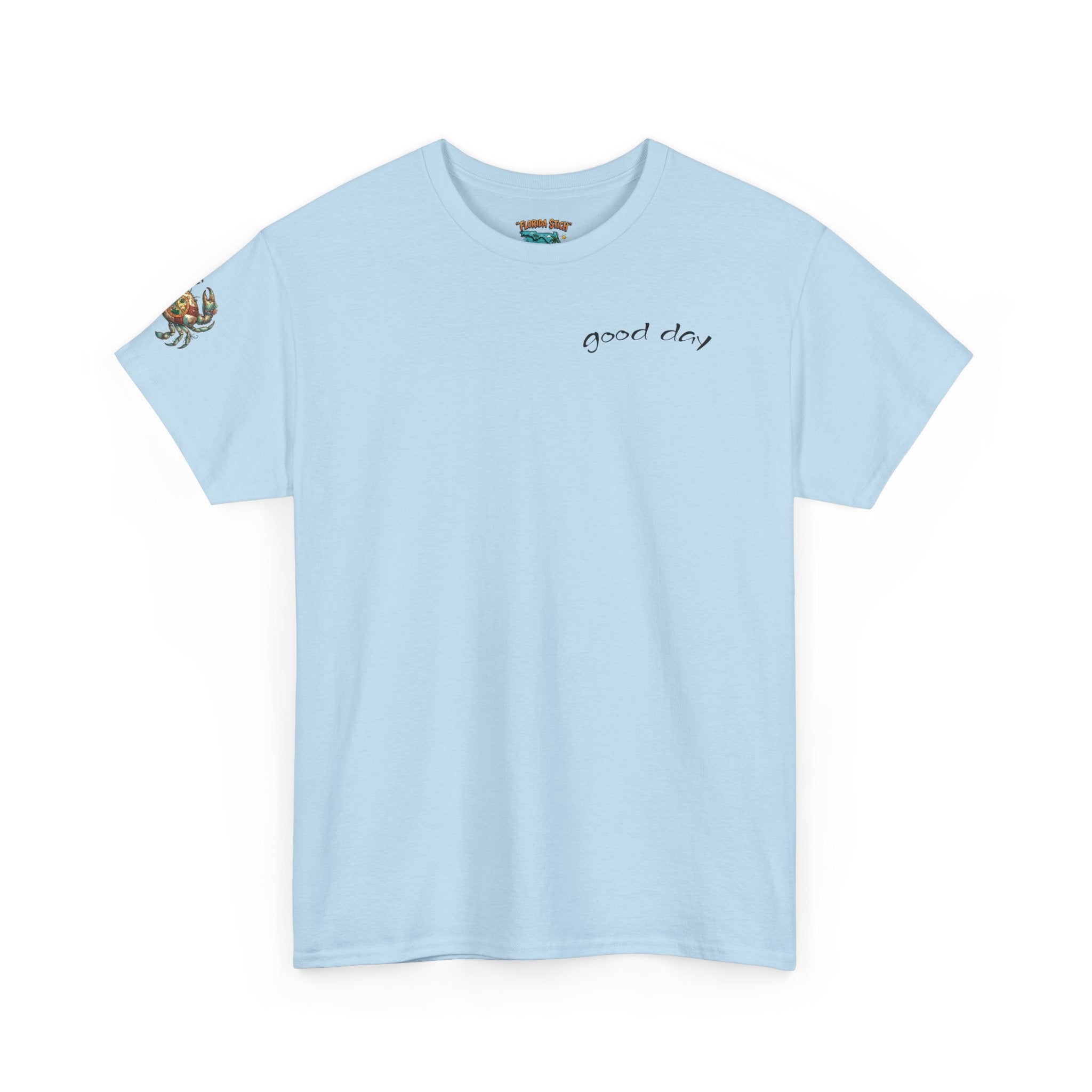 Florida Octopus Pizza Tee — "Good Day" Graphic T-Shirt