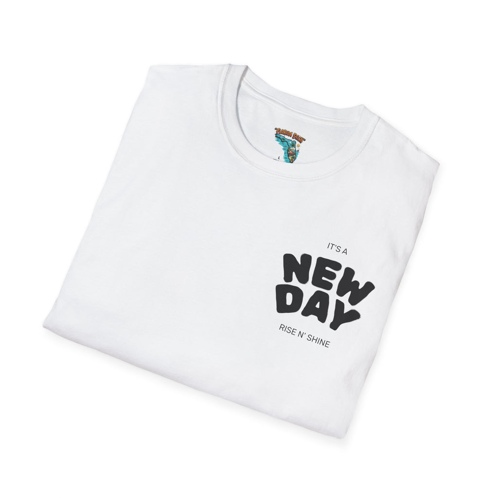 Diver Meditation T-Shirt — 'New Day' Relaxed Ocean Helmet Dive Tee