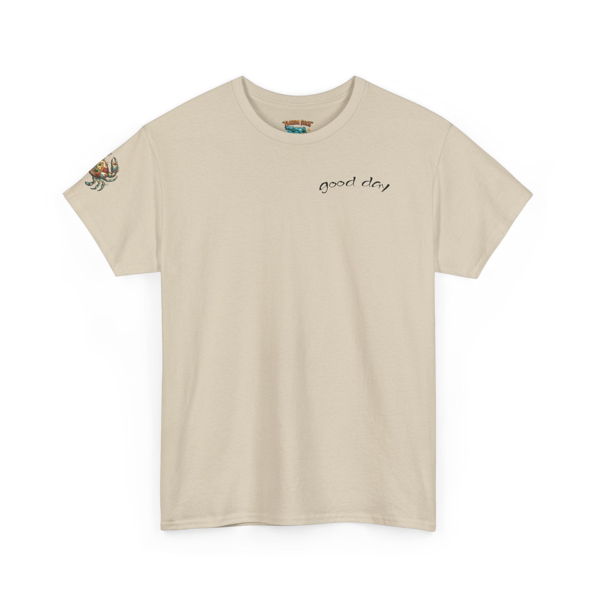 Florida Octopus Pizza Tee — "Good Day" Graphic T-Shirt